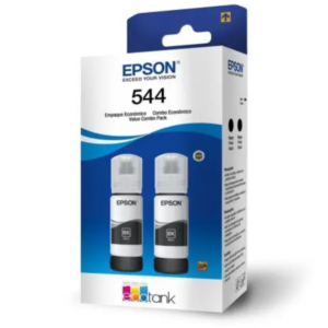 Epson botella de tinta negra T544 pack doble - T544120-2P