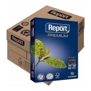 Report caja 10 und resma 8.5 x 11 500hjs 98% 75gr