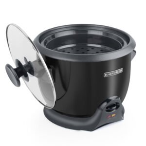 Olla Arrocera 20 Tazas Black&Decker RC620B Negra