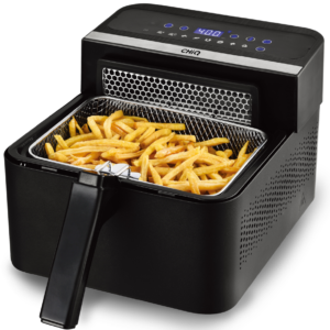 Freidora CHIQ Duo Touch Aire y Aceite 3.5L CQXAO03G1T1B