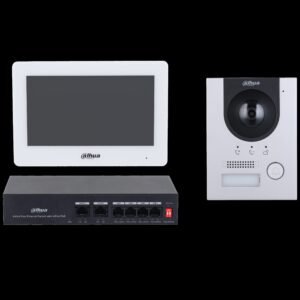 Dahua kit de videoportero IP y wi-fi - DHI-KTP04(S)/DHI-VTO2201F-P-S2/DHI-VTH5421HW- 1.0.01.15.12451-0001