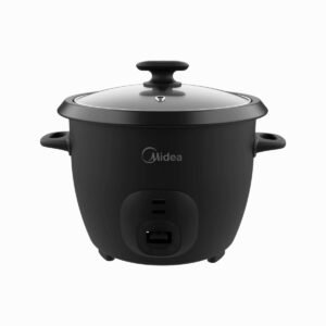 Olla Arrocera 10 Tazas Midea MRCM250BAK Negra