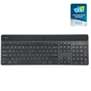Targus teclado ecoSmart de recolección de energía sostenible-AKB868ES