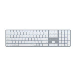 Targus teclado hyper bluetooth compatible con macOS & Windows, iPadOS & Android, ChromeOS en blanco - HS2310US