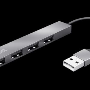 Trust adaptador 4-puertos mini hub USB - 23786
