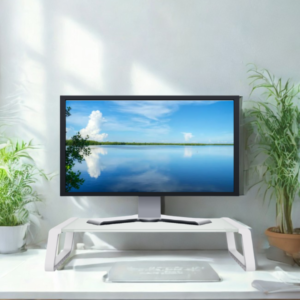 Soporte Monitor Trust Vidrio Elevador 25351