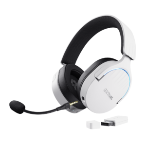 Audífonos Trust Gaming Inalámbricos Blanco 25304